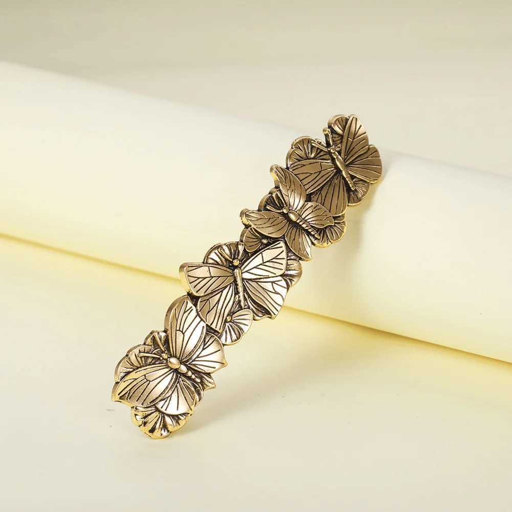 Skyrim Retro Metal Butterfly Hair Clip Bridal Headwear Retro Hair Clip Luxury Womens Hair Clip Wholesale W241007