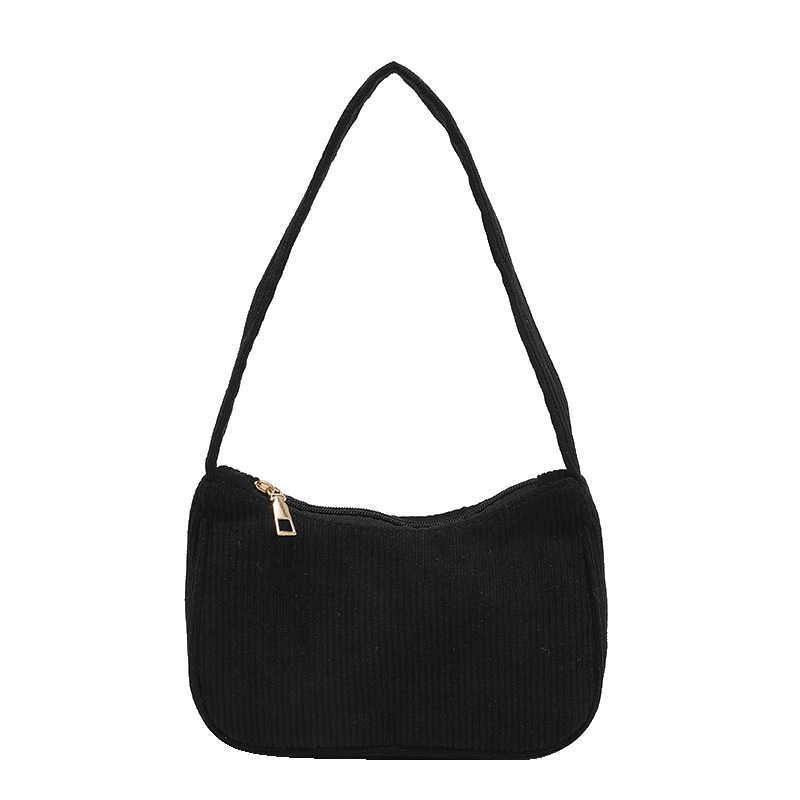 CMM Corduroy Chain Armpit Bag Fashion Baguette Bag Simple and Trendy Handbag Single Shoulder Bag