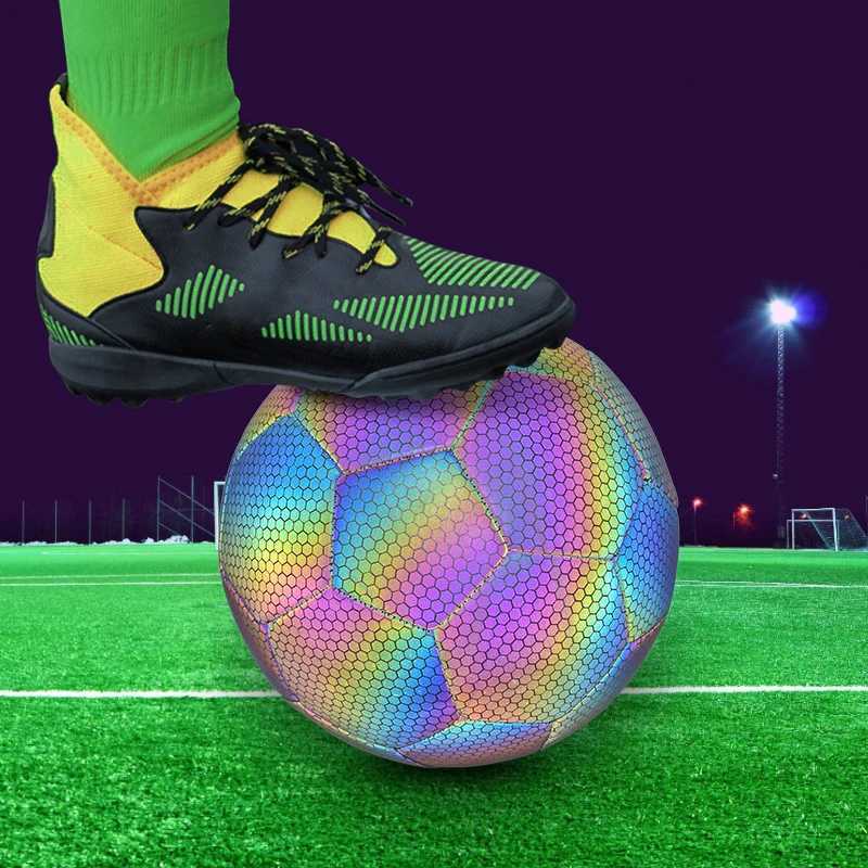 High quality 5th Rctive football luminous football PU Rctive football ball for indoor and outdoor grass trainingW241008