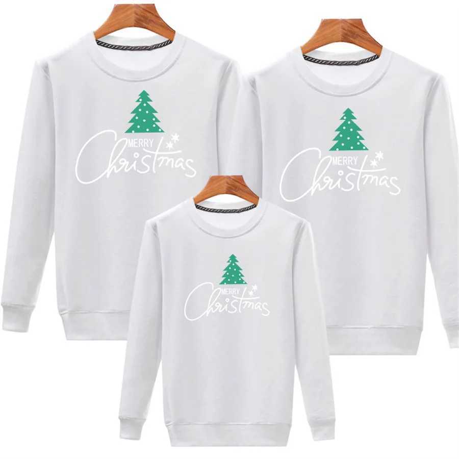Winter Family Christmas Shirt Christmas Parachute Couple Children Santa Claus Sweater Mother Father Baby Match Sweater Family Appearance W241008