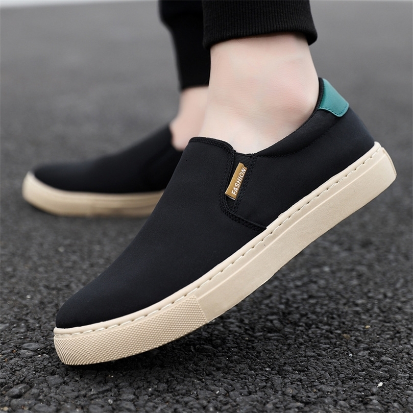 Spring mens canvas shoes ice silk mens casual shoes breathable and lazy vulcanized shoes fashionable boots Erkek 241008