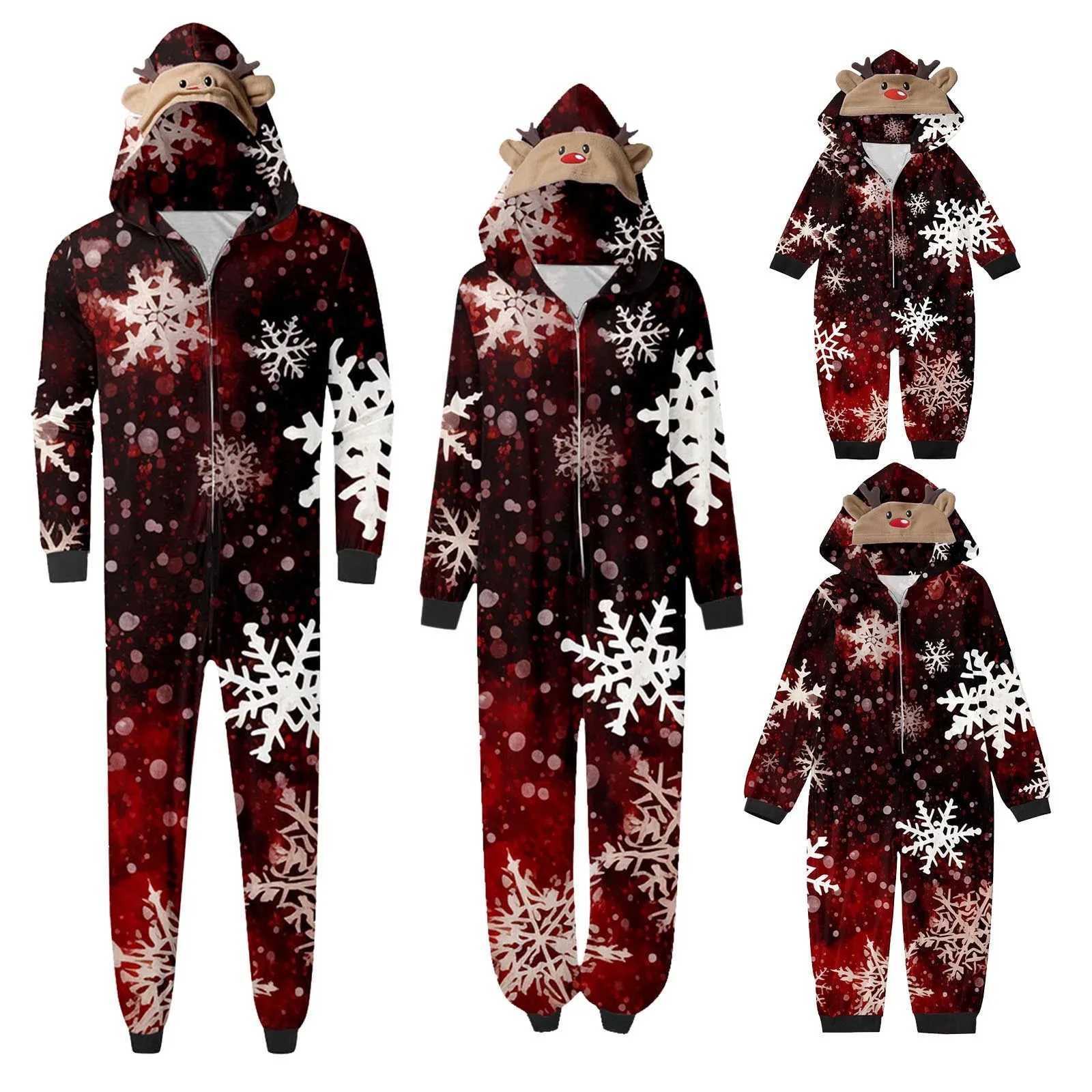 Family Cute Deer Ear Hoodie Mother Father Child Matching Clothing Hoodie Family Appearance W241008