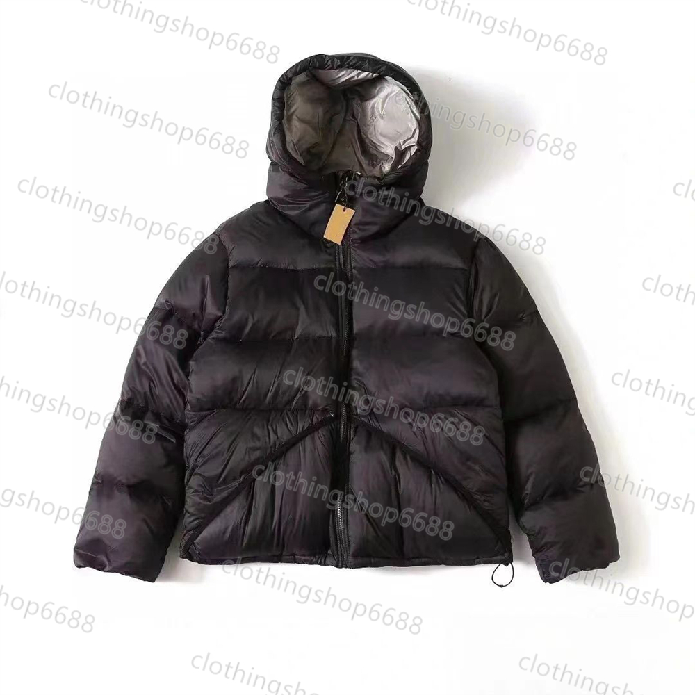Women down jacket micro ripstop down parka puffer with color hoody jacket men winter coat thick windbreaker coat printed warm hooded puffer jacket casual outwear