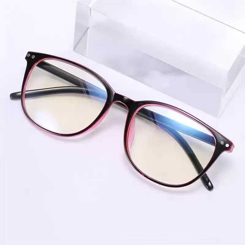 Ultralight Women Men Reading Glasses Frame Computer Anti Blue Light Prebyopia Eyeglasses Square 0 ...+4.0 FashionX241008