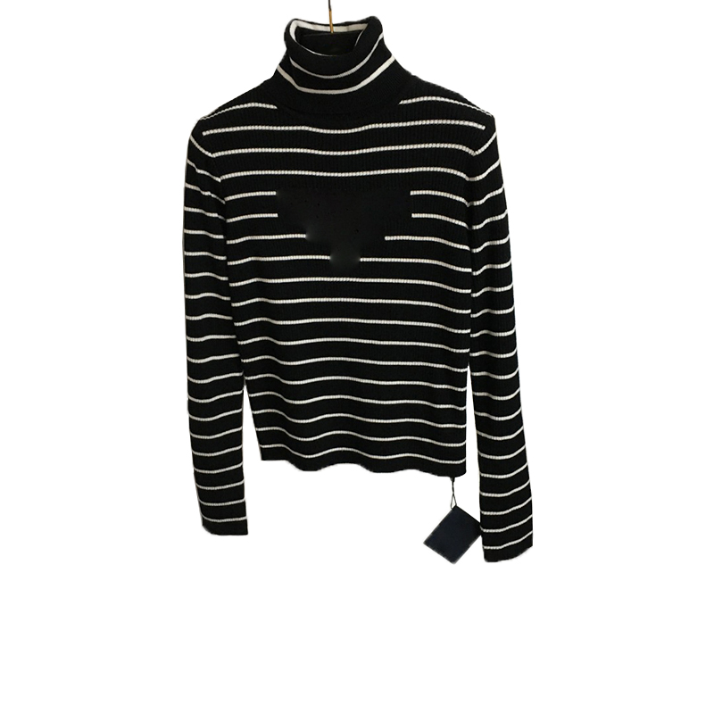 Luxury Long Sleeve Sweaters Women Collar Designer Sweater Letters Embroidery Girls Tops 3 Colors Knitted Tees Sweater Clothing