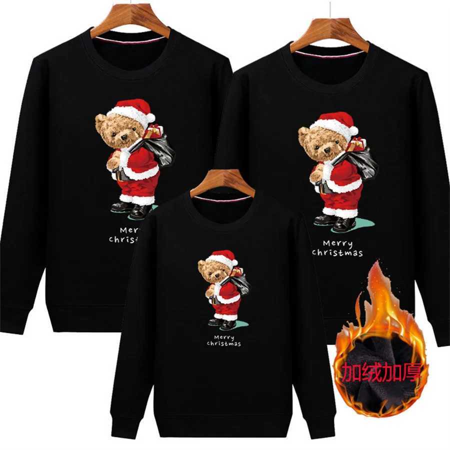 Family Christmas sweaters cute deer print jerseys Navidad family pajamas Christmas couple outfits baby family matching outfits W241008