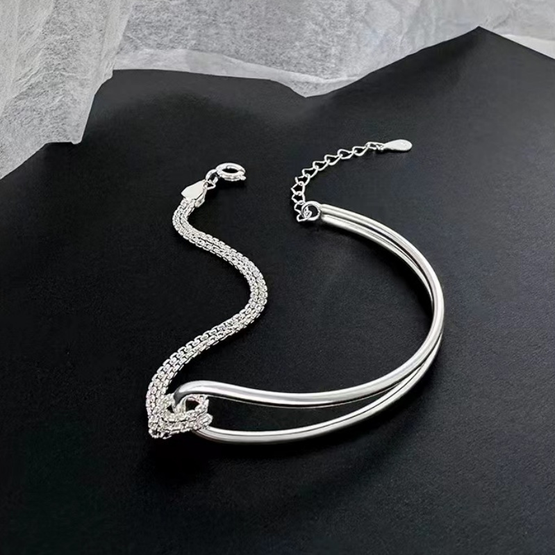 Geometric Women's Bracelet, Unique Design, High end