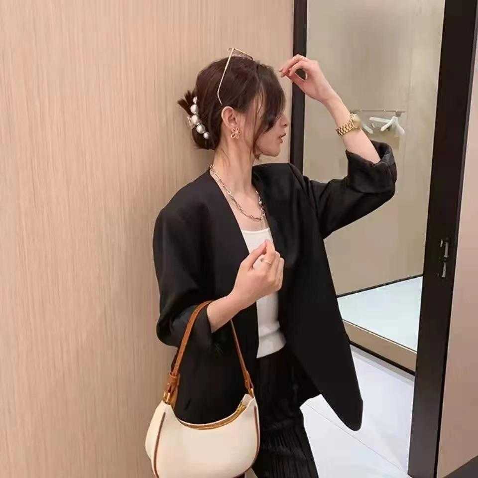 CMM High End Armpit Bag Half Moon Bag Womens New Niche Design Bag Trendy Early Autumn Crescent Shaped Handbag