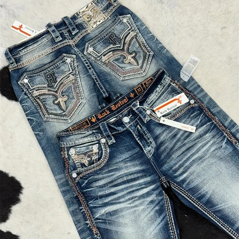 Street Embroidery Loose Casual Jeans Men and Women with Retro Fashion Washed Pants High Waisted Harajuku y240924