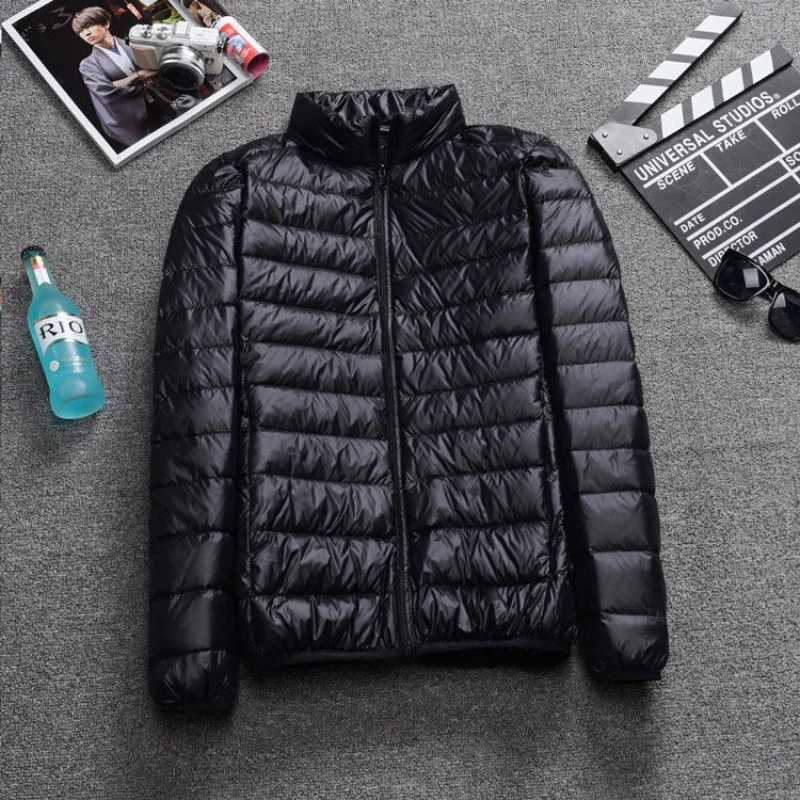 Mens Ultra-light Down Jacket Lightweight Fashion Waterproof Windproof Breathable Jacket Mens Hoodie Jacket 2023 NewXJ241008