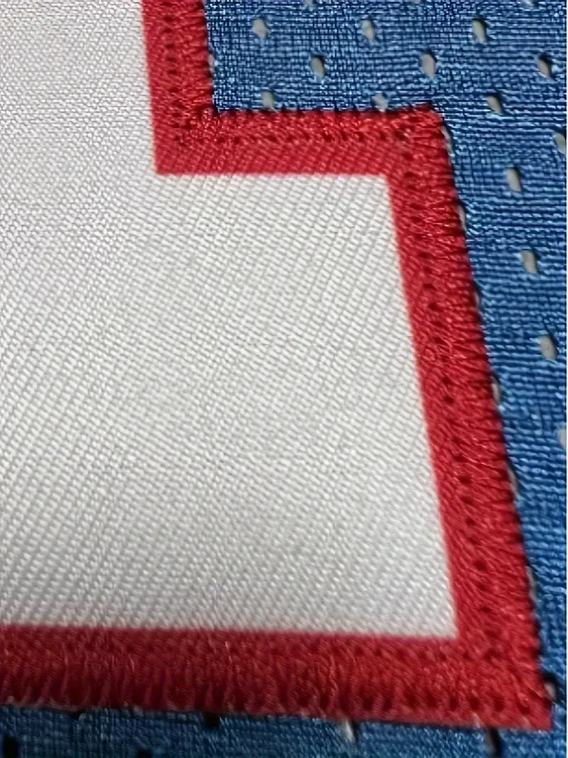 #1 Warren Moon Comfy V-Neck Football Jersey Light Blue Mesh Embroidery for Training and Competition Breathable Moisture-Wicking American Football Shir