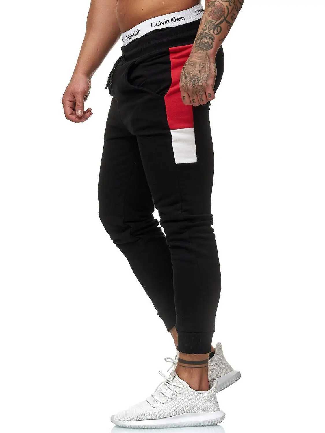 Winter Warm Fleece Sweatpants Mens Track Pants Elastic Casual Baggy Lined Tracksuit Trousers Jogger Harem Pants Men Plus SizeX241008