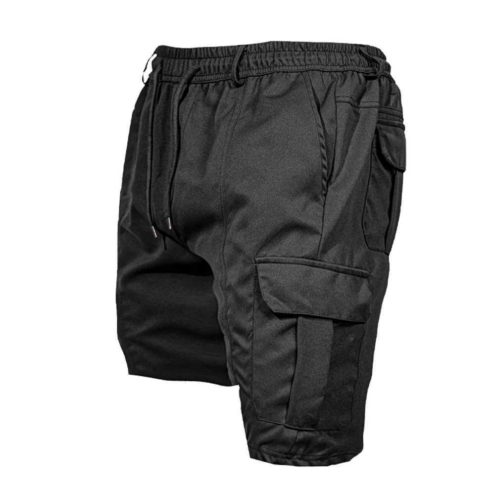 Mens tactical cargo shorts tactical military work shorts summer gym fitness jogging casual running breathable cargo shortsW240713