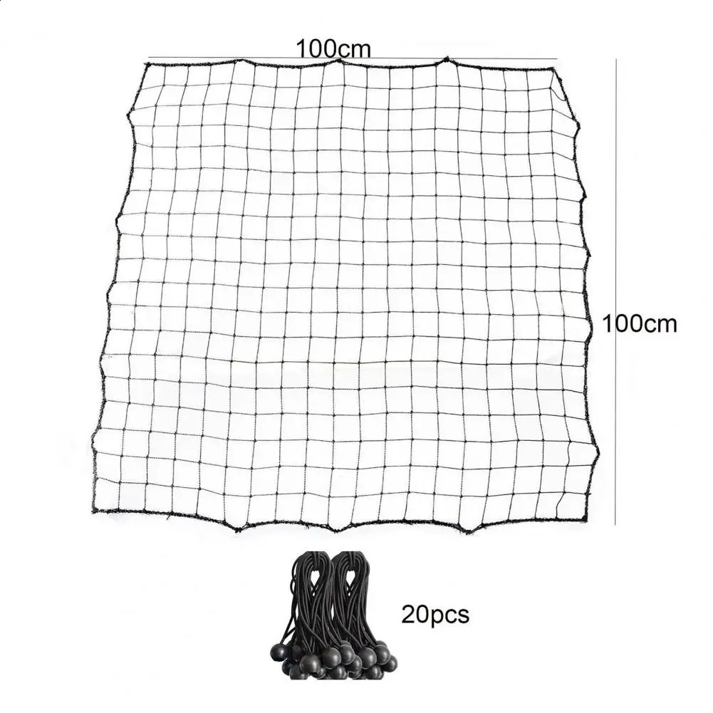 Football rebound net with 20 elastic ropes football practice target beginner training assistance 241008