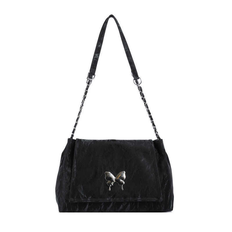 CMM Fashion and Beautiful Butterfly Bag for Womens Spring Summer Trend New Large Capacity Personalized Chain Single Shoulder Armpit Womens Bag