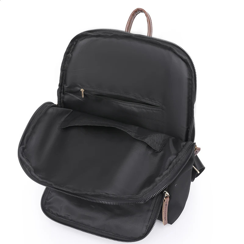 Waterproof Nylon Backpack Womens Fashion Travel Rucksack Laptop Large Capacity School 241008