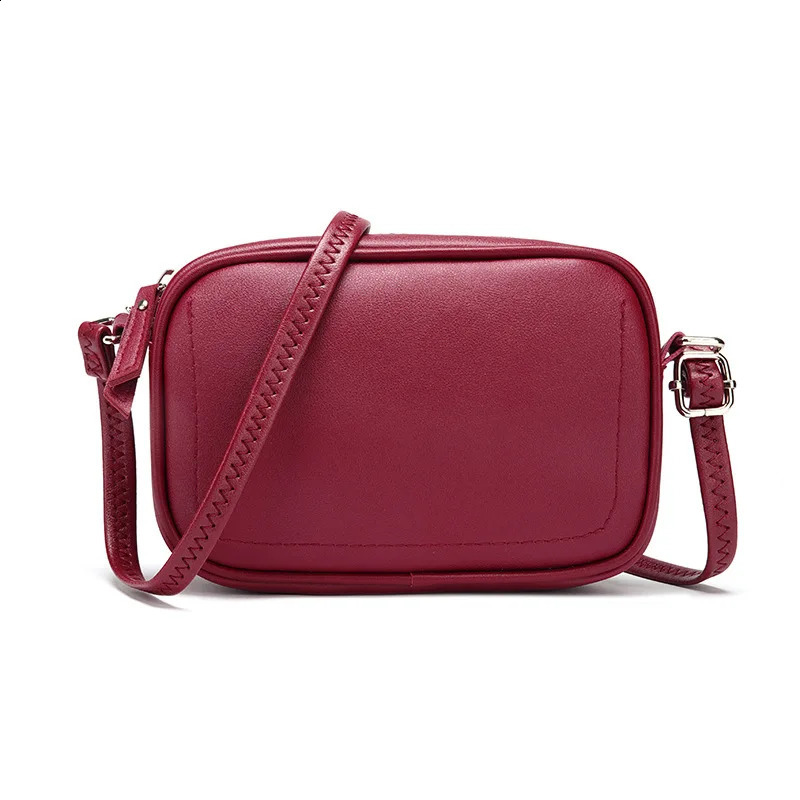 Cross body bag womens PU leather casual version beautiful and fashionable shoulder large capacity mobile wallet 241008