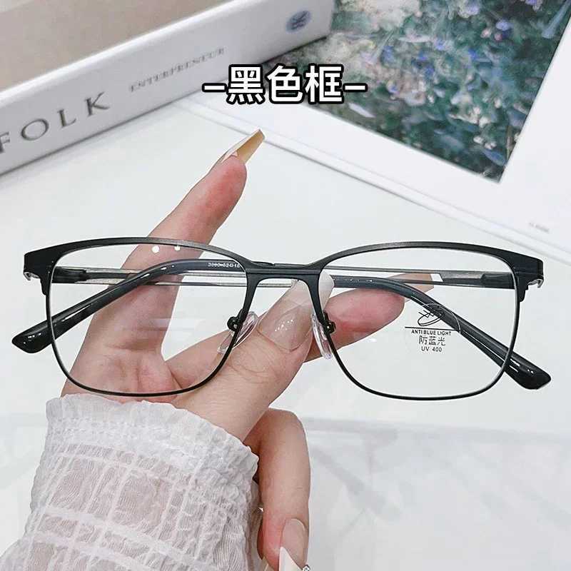 New Ultra Light Anti Blue Light Glasses for Women Fashion Square Eyeglass Frame for Men Myopia Glasses Clear Glasses EyewearX241008