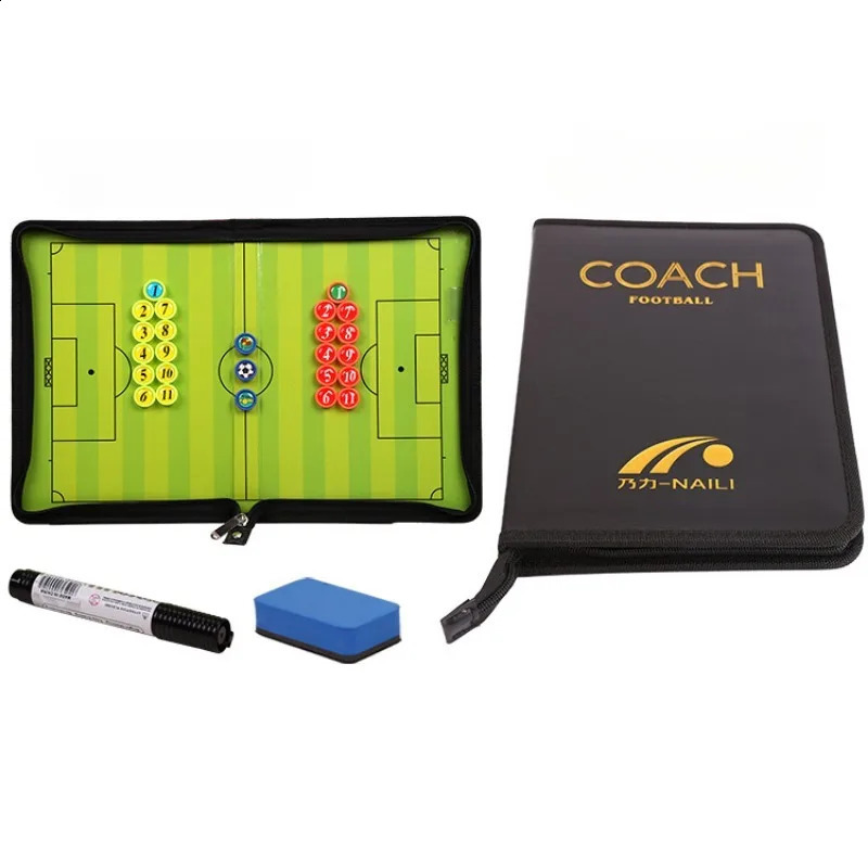 Foldable magnetic tactical board football training clipboard coaching team with large eraser 241008