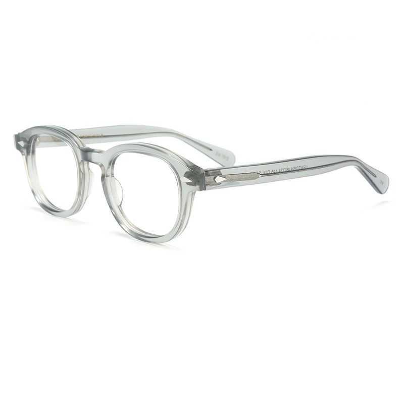 Johnny Depp Eyeglasses Frame Men Women Acetate Computer Optical Retro Lemtosh Style Glasses Spectacle Frame Clear LensX241008