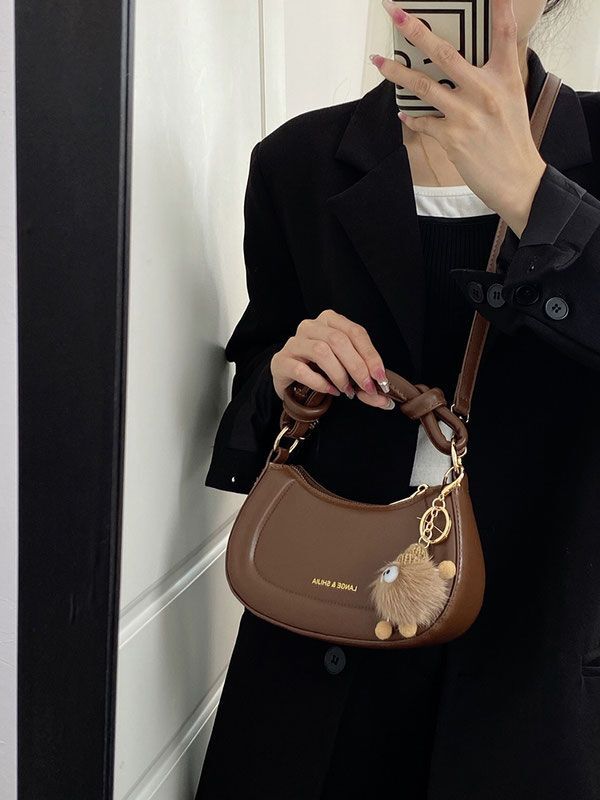 Women's 2024 Autumn/Winter New Designer Handheld Small Fashion Multi functional Shoulder Bag