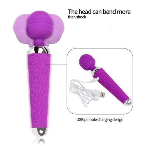 Sex toys suitable for women, rechargeable G-spot clitoral vibrator, dildo massager, adult gift
