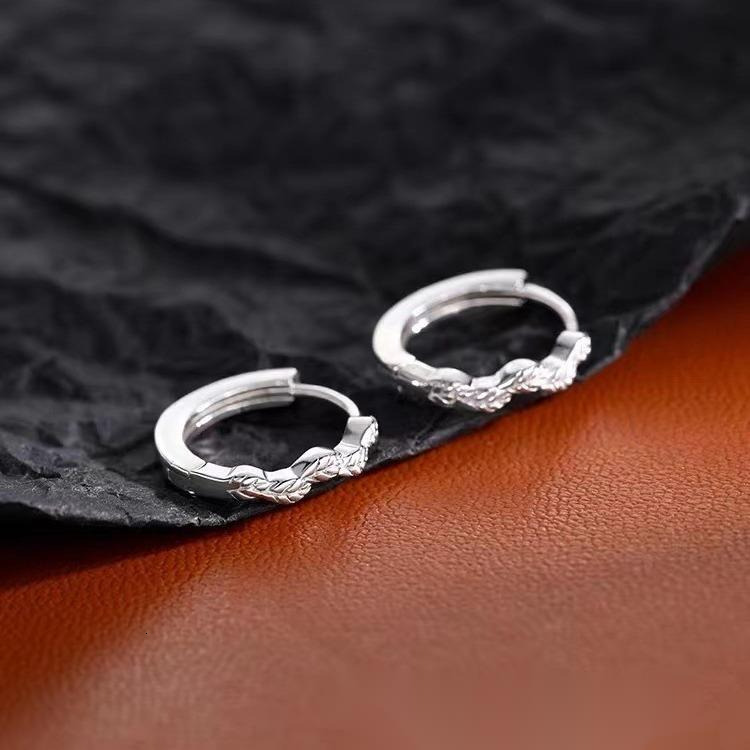 2024 new light earrings, niche women's high-end earrings too