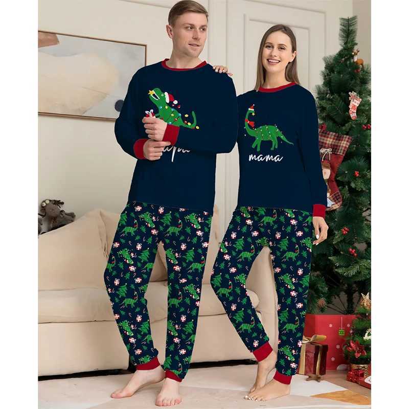 Family Matching Christmas Pajama Set 2025 Christmas Father Mother Daughter Family Appearance Clothing Adult Childrens Pajama Set W241008