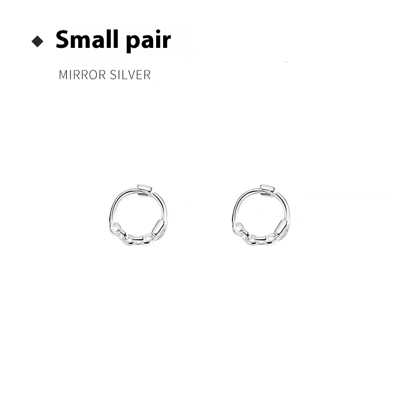 Needle Earrings 2024 New Buckles, Circles, Netizens, Female Earrings, Punk Ins Trend