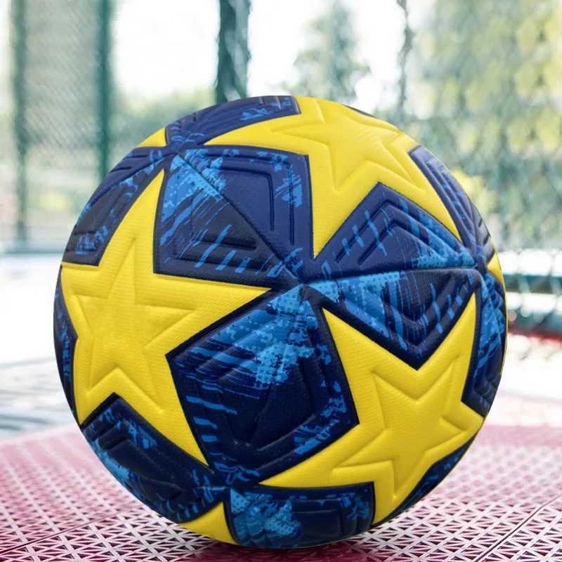 PU adhesive football ball size 4 size 5 indoor and outdoor training football wear-resistant anti slip youth practice ballW241008