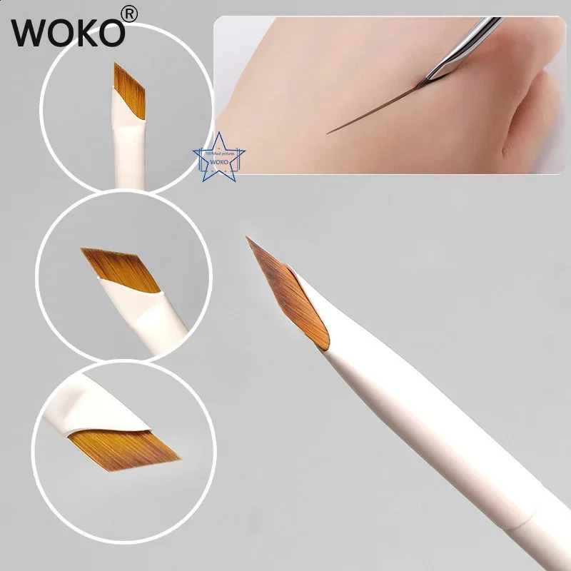Upgrade blade eyeliner brush ultra-thin fine angle flat angle eyeliner brush lower eyeliner brush 241008