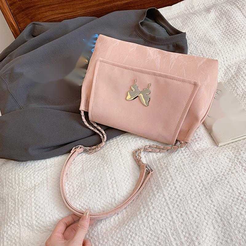 CMM Fashion and Beautiful Butterfly Bag for Womens Spring Summer Trend New Large Capacity Personalized Chain Single Shoulder Armpit Womens Bag