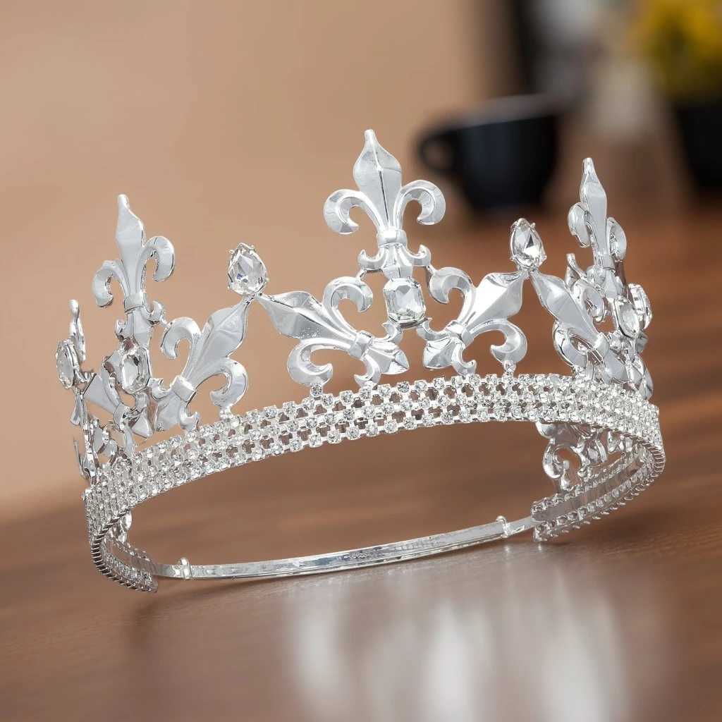 Luxury Baroque Mens Crown Jewelry W241007