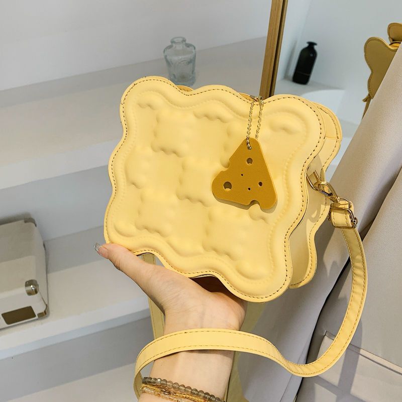 2024 New Designer Handbag, Women's Biscuit, Fashionable Handheld Small Square, Niche Multi functional Instagram Shoulder Bag, Crossbody Bag