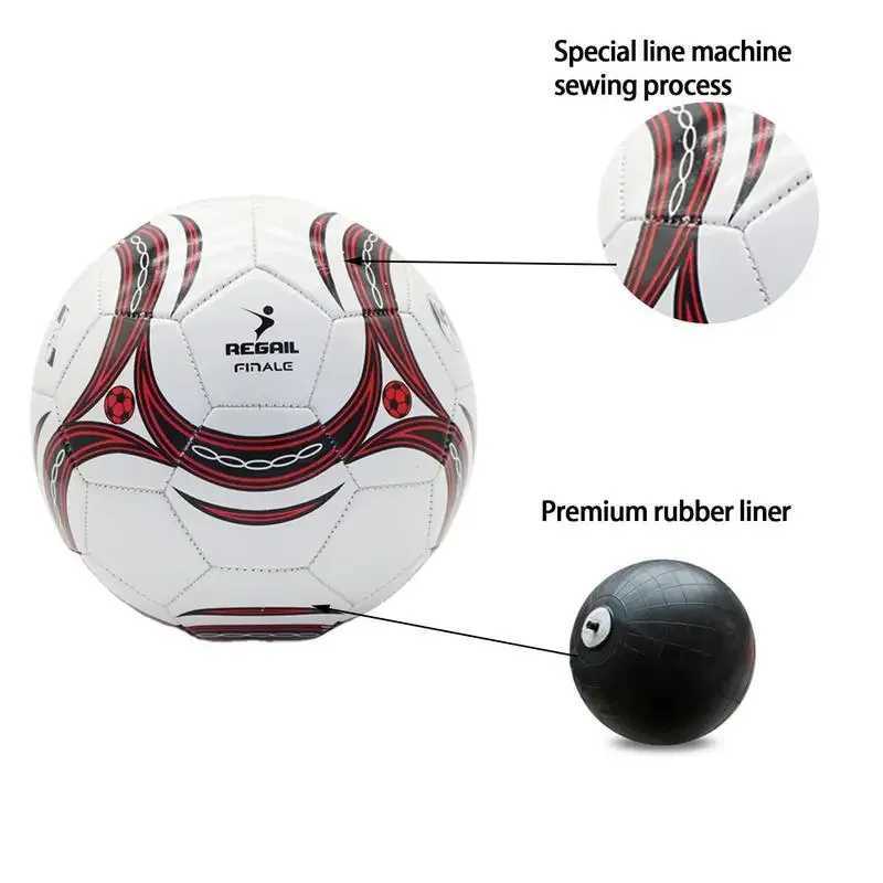 5th Sports Football Machine Sewing Football Professional Standard Size 5 PVC Practice Football Match Club PracticeW241008