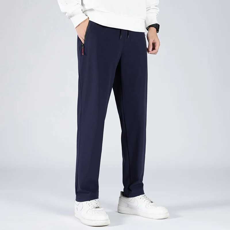 CHRLCK Summer Elastic Men Running Sport Pants Jogging Sweatpants Casual Outdoor Training Gym Fitness TrousersX241008