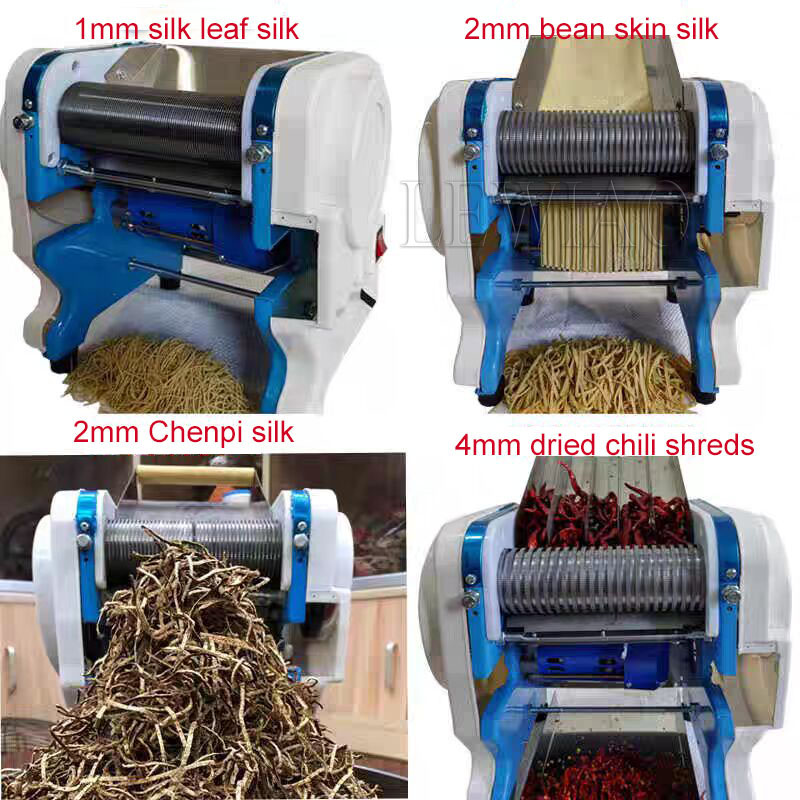 0.75-6mm Tea Leaf Cutter Machine Lemongrass Seaweed Cutting Machine Dried Pepper Shredded Machine