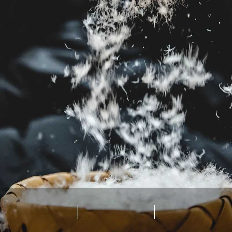 Maden Hooded Down Jacket for Men Winter Thickened Matte Glossy Fabric Parka Outdoor Warm Coat Versatile Outerwear LX241009