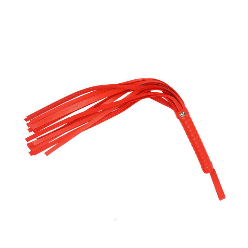 Cross border hot selling SM prop tassel small whip SP punishment training erotic leather whip alternative adult products