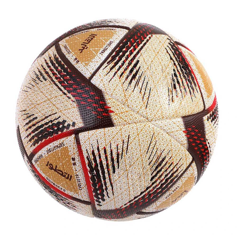 2022 High Quality Football Official Size 5 PU Material Seam Wear resistant Match Training Football Voetbal BolaW241008