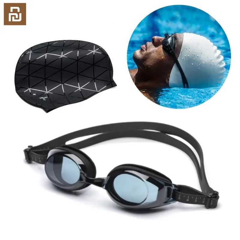 TS swimming goggles waterproof silicone glasses 3D adult glasses adjustable womens 7-hat CL241009