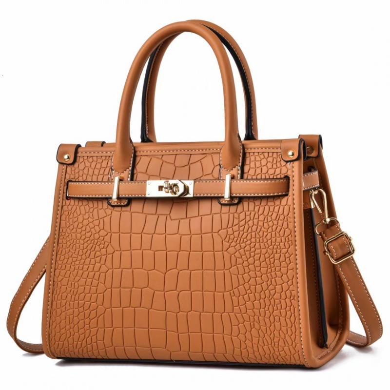 luxury bag Crocodile Pattern High Quality Crossbody Soft Leather Handbags Elegant Bags New Direct Selg Women's Bag