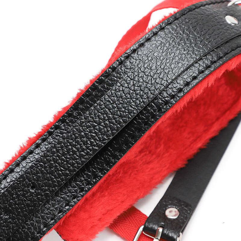 Adult Fun Plush 10 Piece Set Women's Leather handcuffs Couple Flirting Binding and Binding Alternative Sex Toys