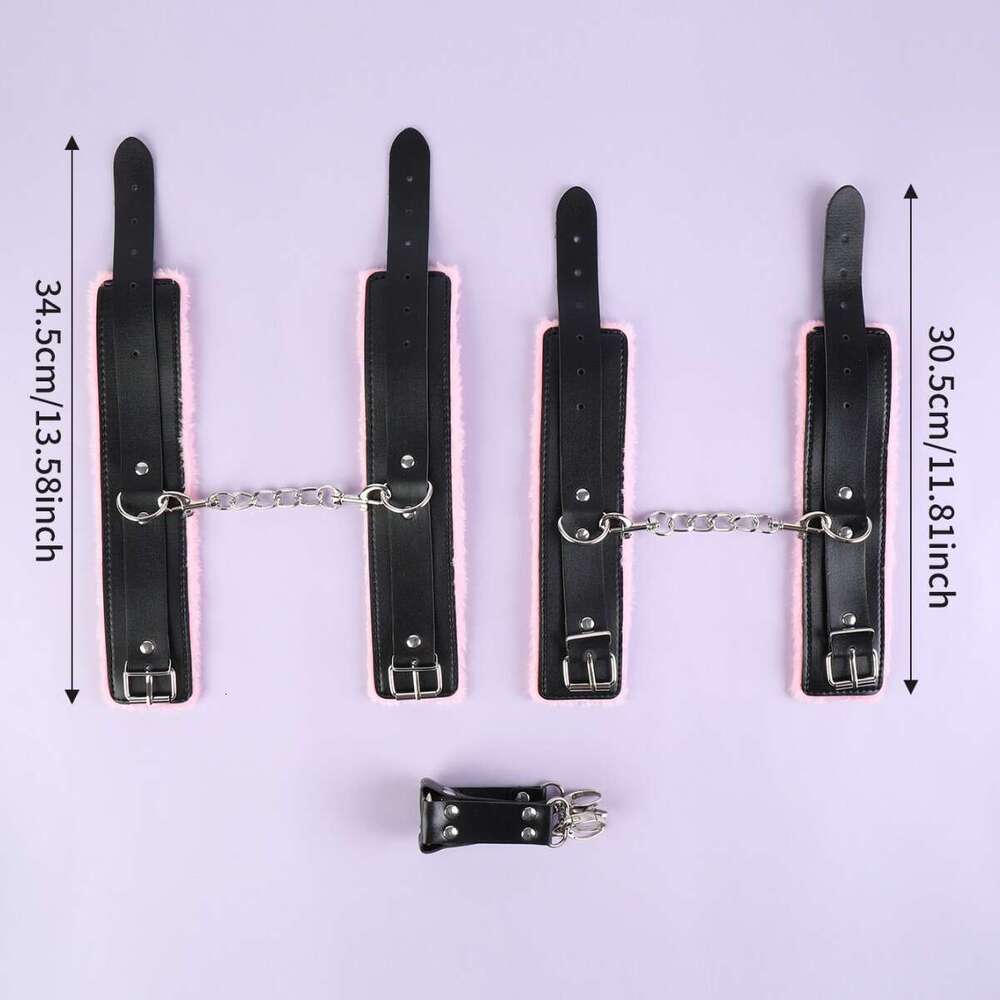 SM torture equipment, adult sex toys, cross-border hands and feet, back handcuffs, bound handcuffs, foot handcuffs, adult toys, cross buckles