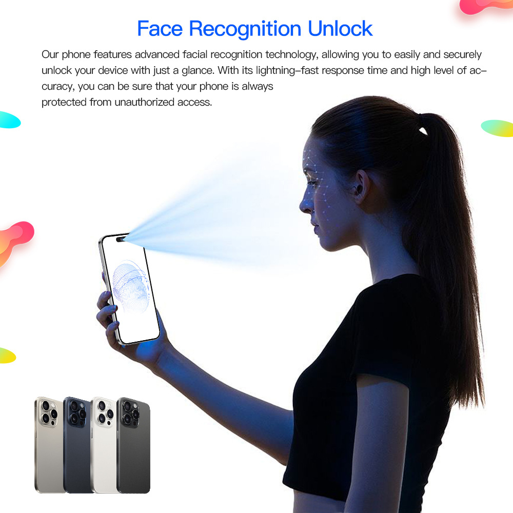 i15 Pro Max Smartphone 7.3-inch Android 13 Mobile Phone Snapdragon 8 Gen2 CPU,16GB+1TB Cell Phone,50MP+108MP Camera ,8000mAh Battery,5G Dual SIM Card