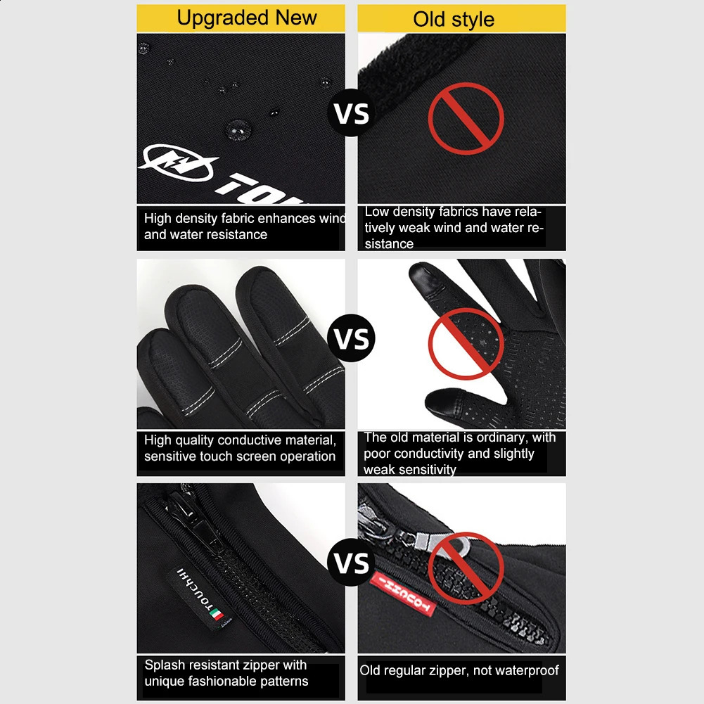 Winter Gloves Men Women Heating Warm Touchscreen Gloves USB Winter Electric Heated Gloves Hiking Skiing Fishing Cycling Mittens 240930