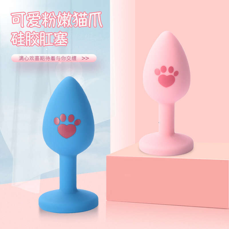 Backstage development and training SM props, cat claws, silicone anal plugs, round with diamonds, fun anal plugs, alternative adult products