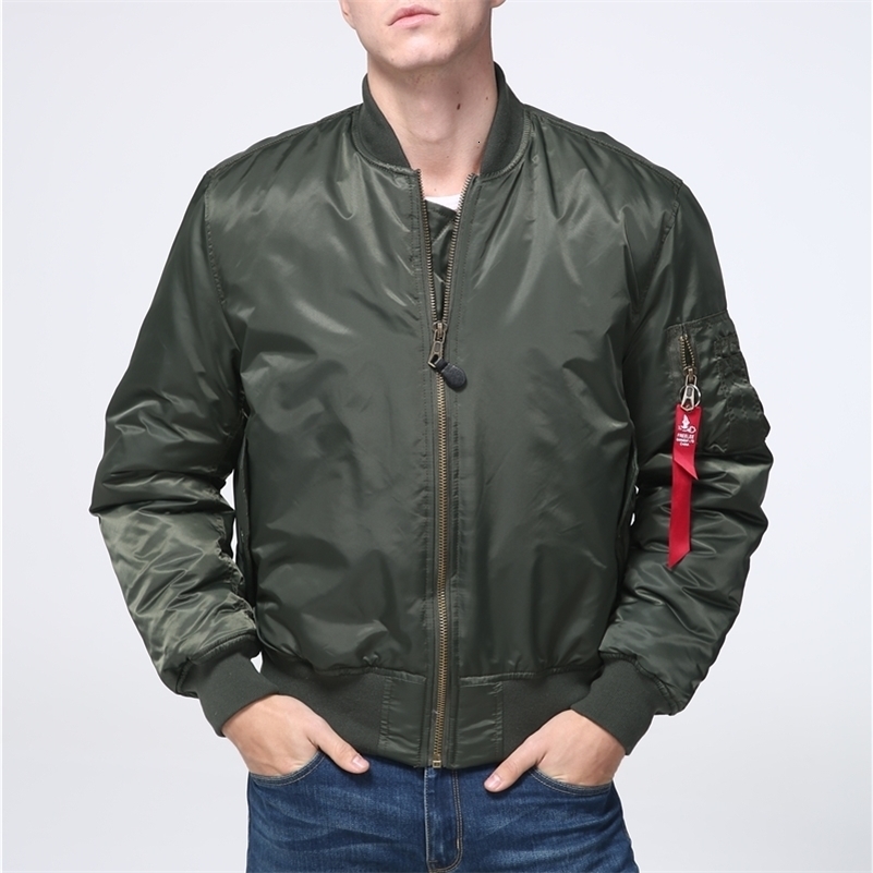Military tactical Male Army MA1 Flight Bomber Jacket Baseball Varsity College Pilot Air Force Waterproof Winter Coat For Men y241008