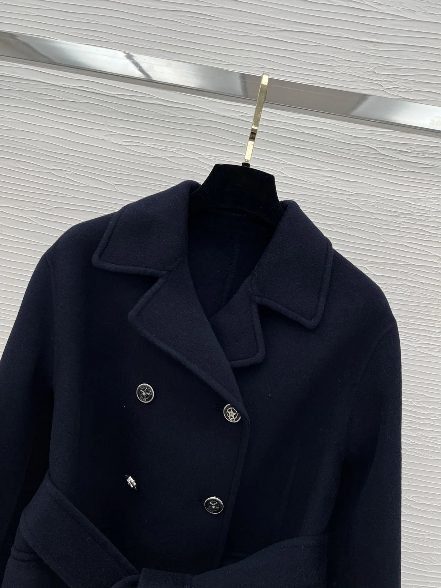 Coat Female Clothing Woman Clothes Jacket Autumn 2024 Womens Windbreaker Overcoat Belt Cashmere Woolen 240930