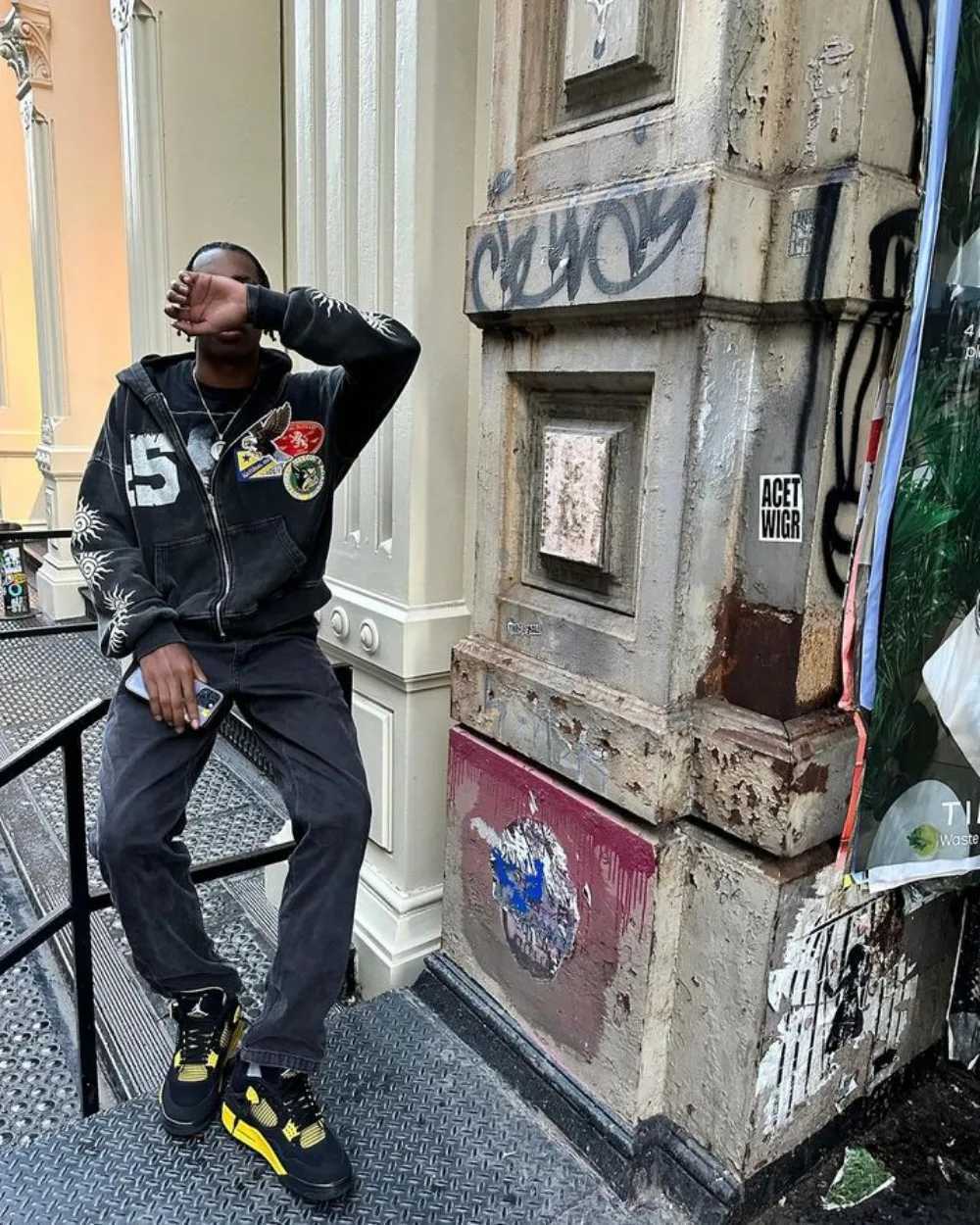 Men's Hoodies Sweatshirts Street retro clothing mens flame printed oversized sportswear womens Y2K Gothic punk Harajuku casual loose zipper Q2410